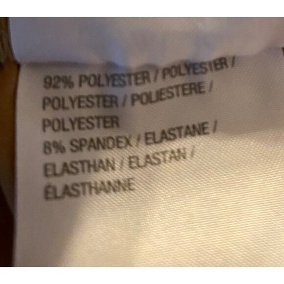 NWT Bob Mackie Wearable Art Womens Tan Wide-Leg Pants 1X - Picture 7 of 11